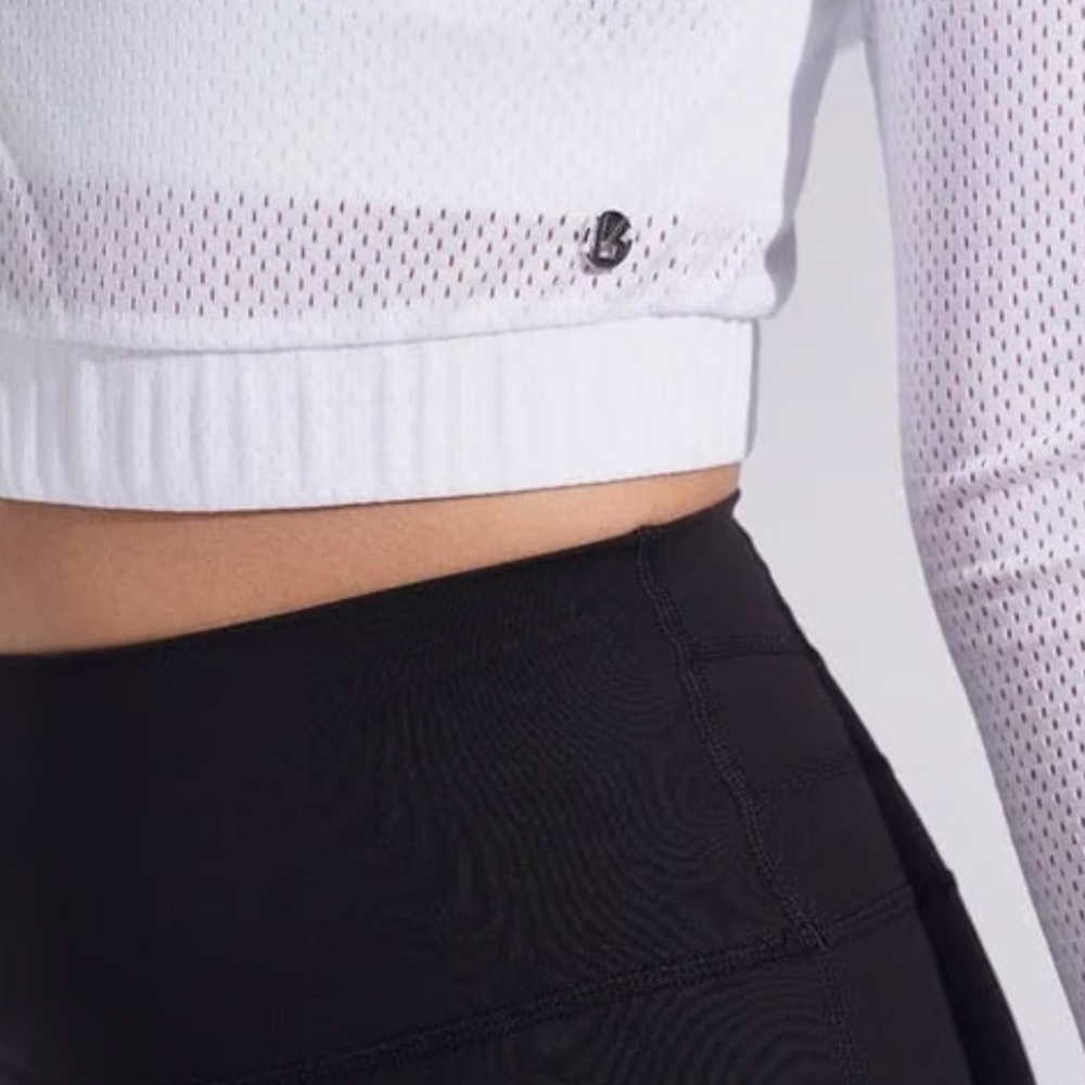 Buffbunny White Spice Mesh Crop Jacket – Size XXL – NWT - Picture 4 of 12